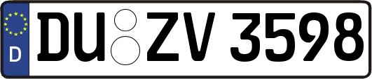 DU-ZV3598