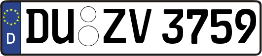 DU-ZV3759