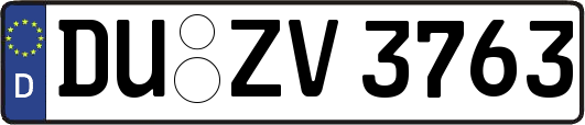 DU-ZV3763