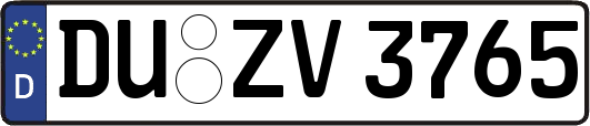 DU-ZV3765
