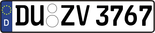 DU-ZV3767