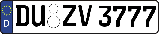 DU-ZV3777