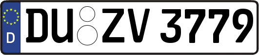 DU-ZV3779