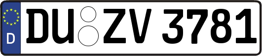 DU-ZV3781
