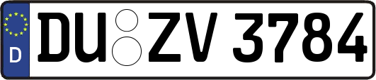 DU-ZV3784