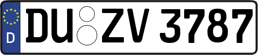DU-ZV3787