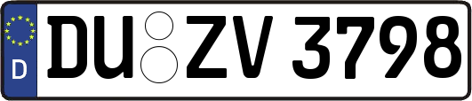 DU-ZV3798