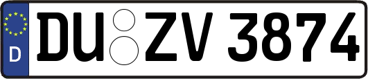 DU-ZV3874