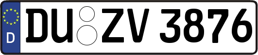DU-ZV3876