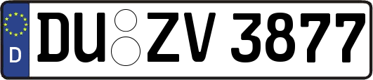 DU-ZV3877