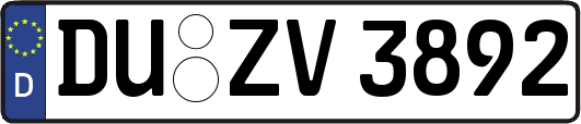DU-ZV3892