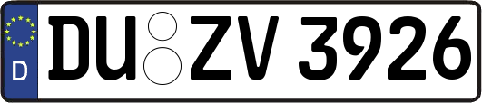 DU-ZV3926