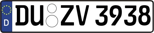 DU-ZV3938