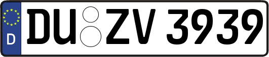 DU-ZV3939