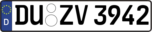 DU-ZV3942