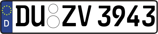 DU-ZV3943