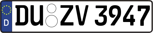 DU-ZV3947