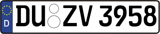 DU-ZV3958