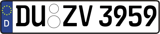 DU-ZV3959