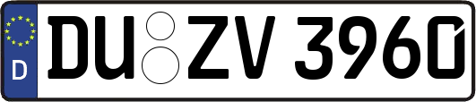 DU-ZV3960