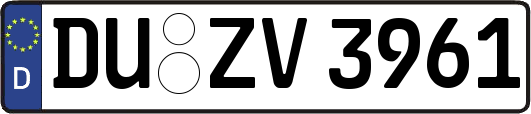 DU-ZV3961