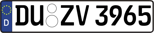 DU-ZV3965