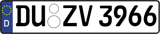 DU-ZV3966