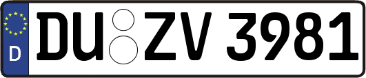 DU-ZV3981
