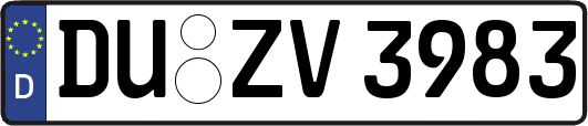 DU-ZV3983