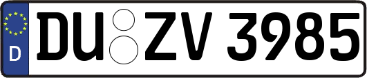 DU-ZV3985
