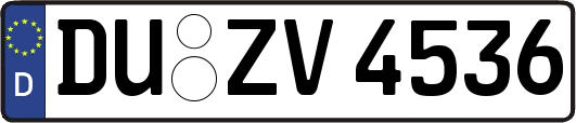 DU-ZV4536