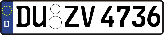 DU-ZV4736