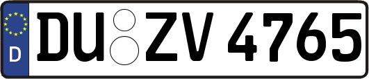 DU-ZV4765