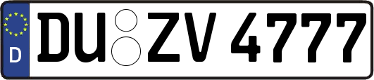 DU-ZV4777