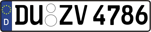 DU-ZV4786