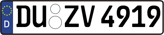 DU-ZV4919