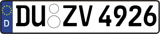 DU-ZV4926