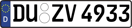 DU-ZV4933