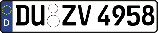 DU-ZV4958