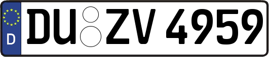 DU-ZV4959