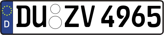 DU-ZV4965