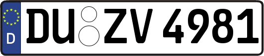 DU-ZV4981