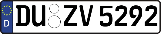 DU-ZV5292