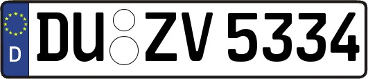 DU-ZV5334