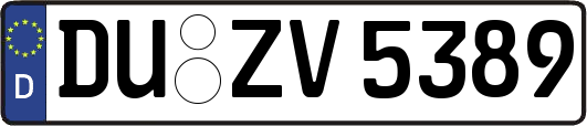 DU-ZV5389
