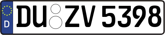 DU-ZV5398