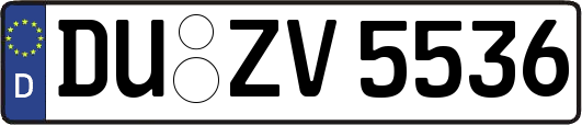 DU-ZV5536