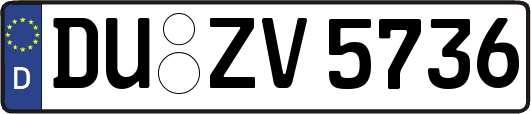 DU-ZV5736