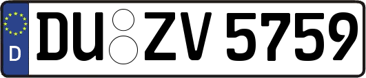 DU-ZV5759