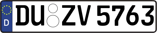 DU-ZV5763